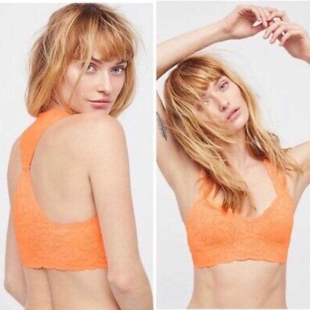 Free People - NWT Lace Racerback Bralette